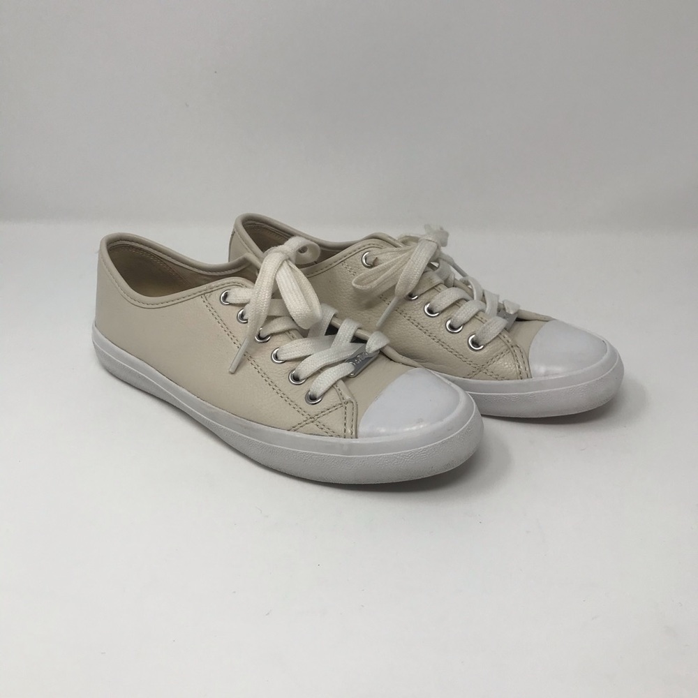 Coach Cream low top sneakers size 7